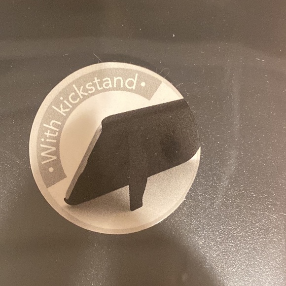 Brand new black cell phone case fits iPhone X and XS with a kickstand - Picture 2 of 4